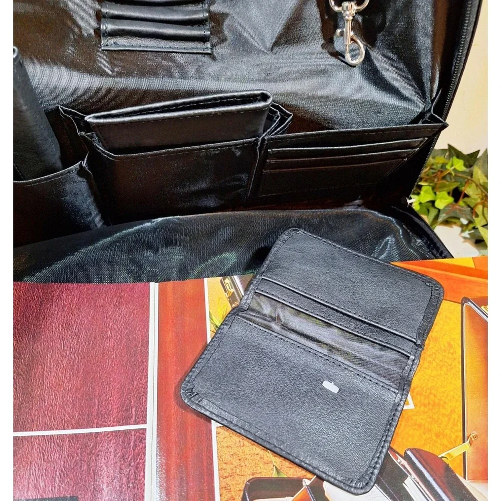 Pierre Cardin Laptop Shoulder Bag Business Briefcase Padded Work Travel Case